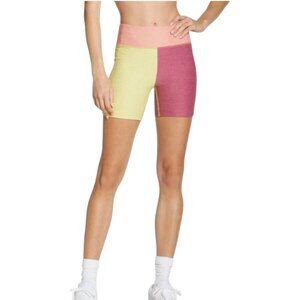 NWT Outdoor Voices Warmup 5" Colorblock Biker Shorts Workout Women's XXL
